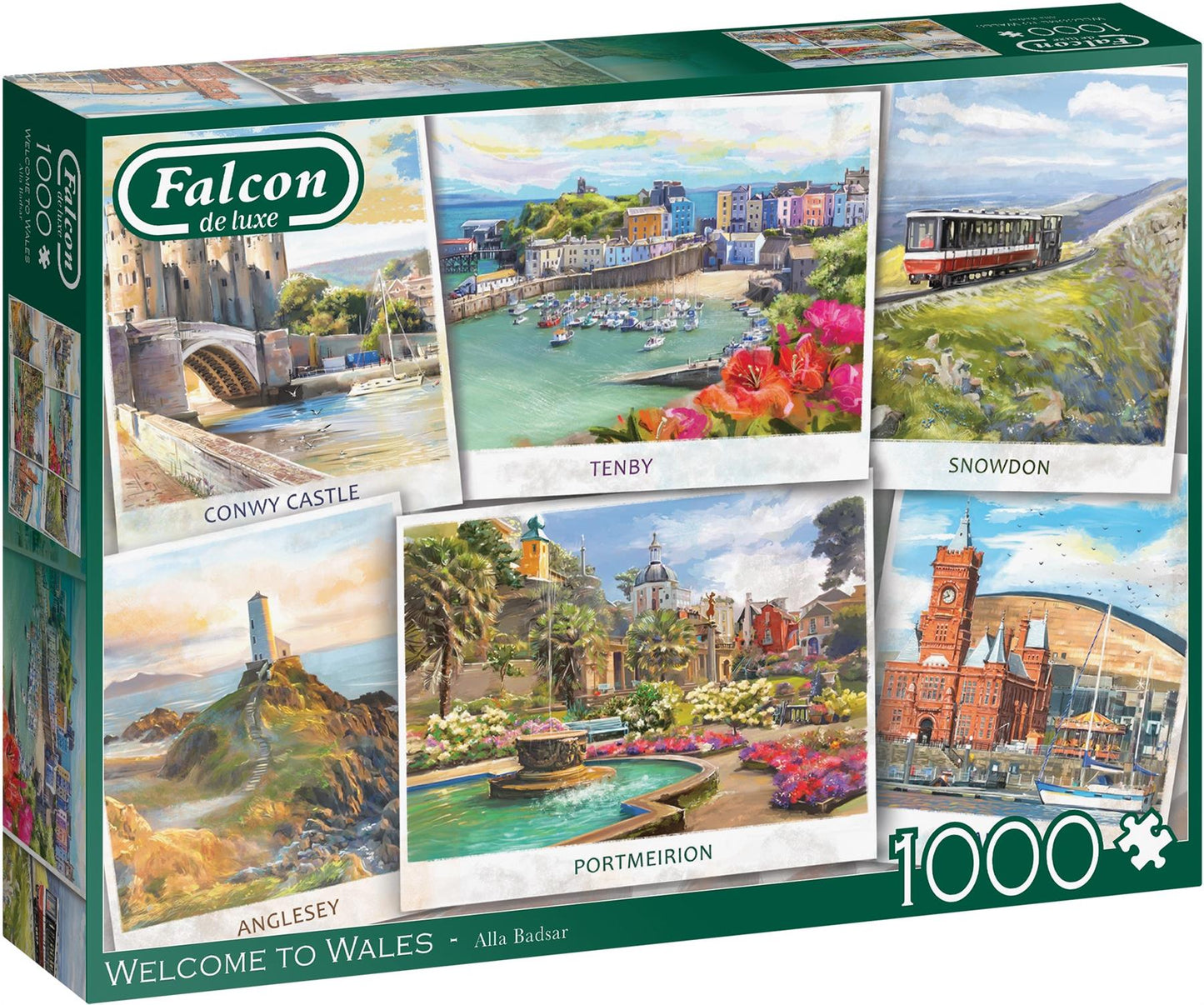 Welcome to Wales 1000 Piece Jigsaw Puzzle