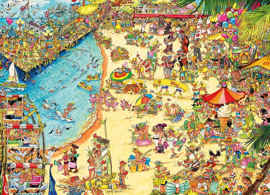 Seaside Shenanigans 1000 Piece Jigsaw Puzzle