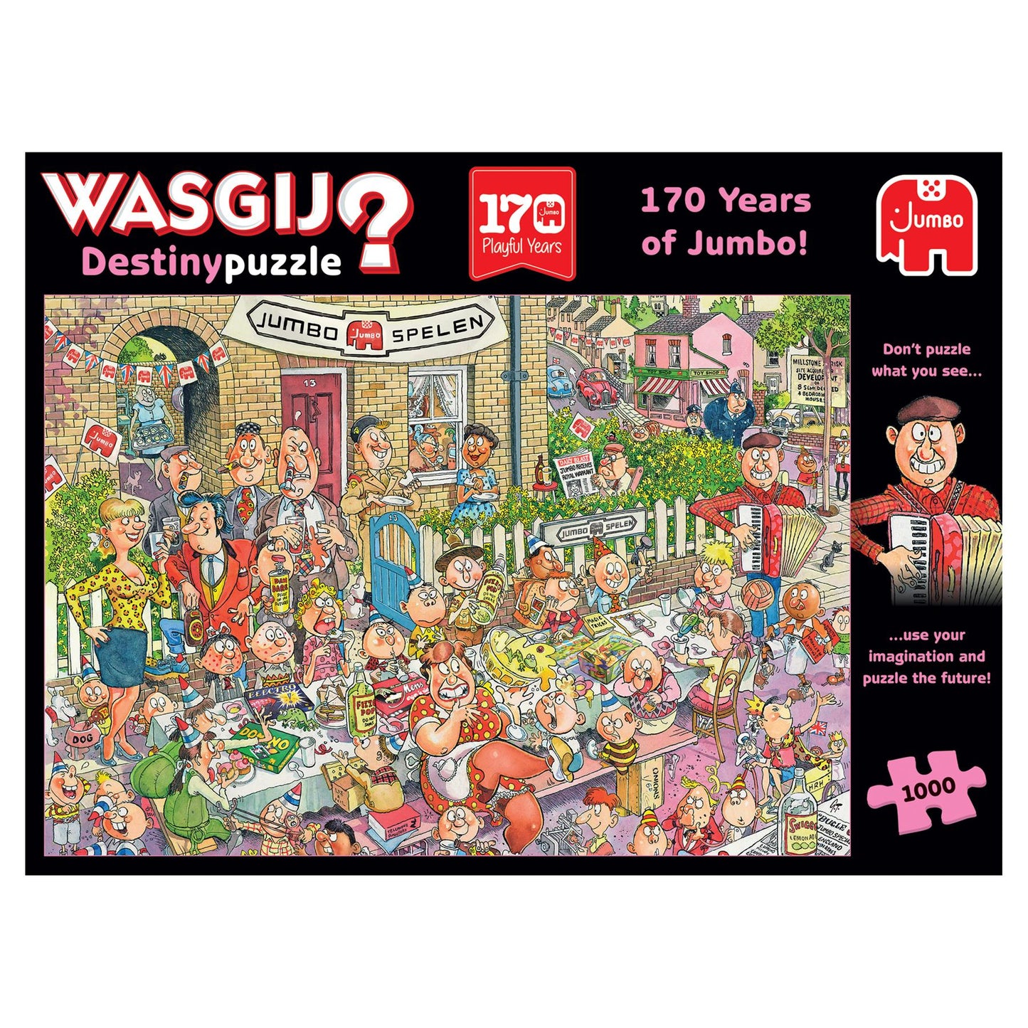 Wasgij 170th Jumbo Anniversary 1000 Piece Jigsaw Puzzle