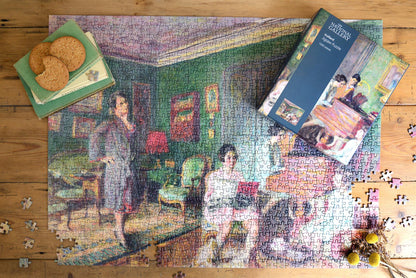 Madame Andre Wormser and her Children - National Gallery 1000 Piece Jigsaw Puzzle