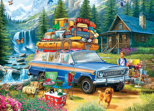 Loading the Wagoneer by Bigelow Illustrations 1000 Piece Jigsaw Puzzle