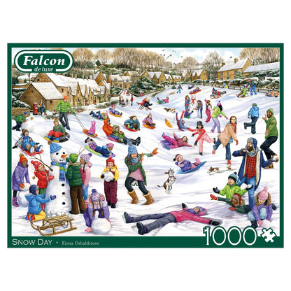 Snow Day 1000 Piece Jigsaw Puzzle