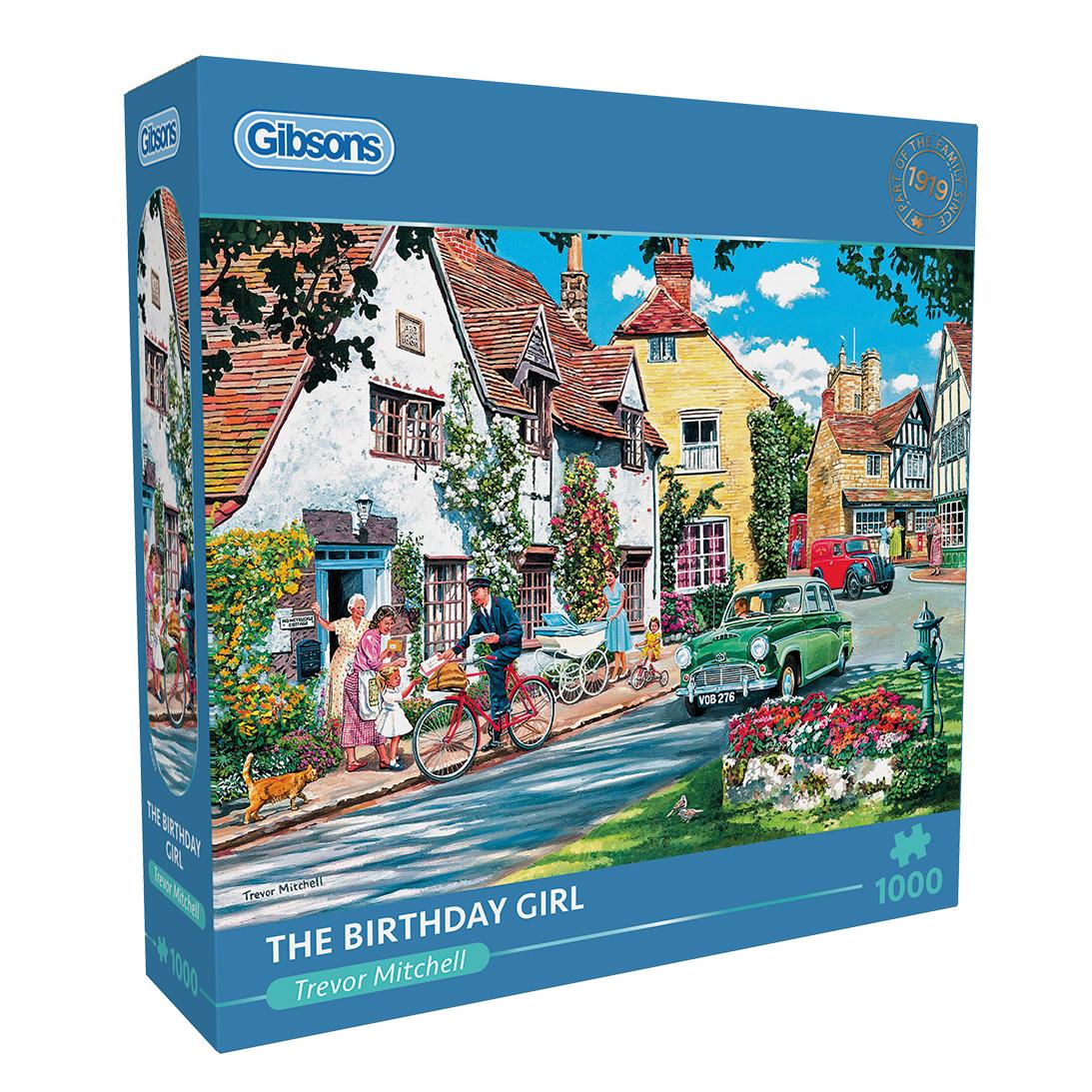 Birthday girl 1000 Piece Jigsaw Puzzle