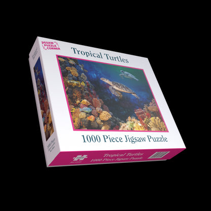 Tropical Turtles 1000 piece jigsaw puzzle