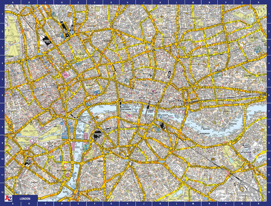 A to Z Map of London 1000 Piece Jigsaw