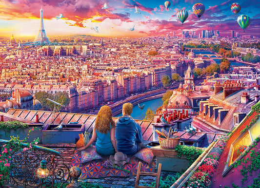 Paris Rooftop by Artbeat Studio 1000 Piece Jigsaw Puzzle