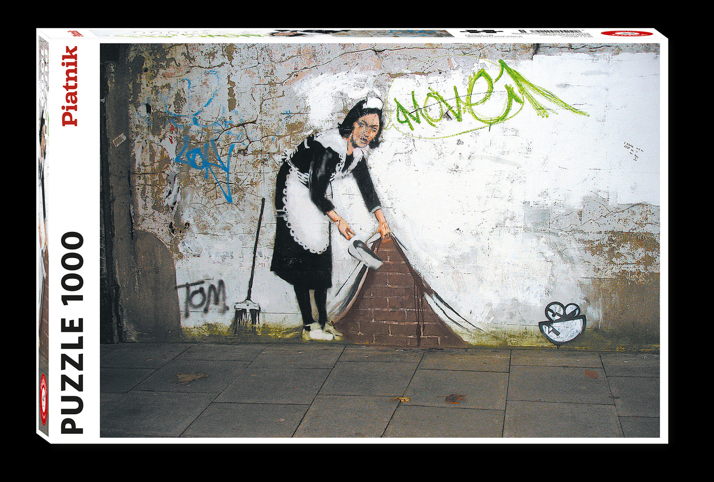 Banksy Maid 1000 Piece Jigsaw Puzzle