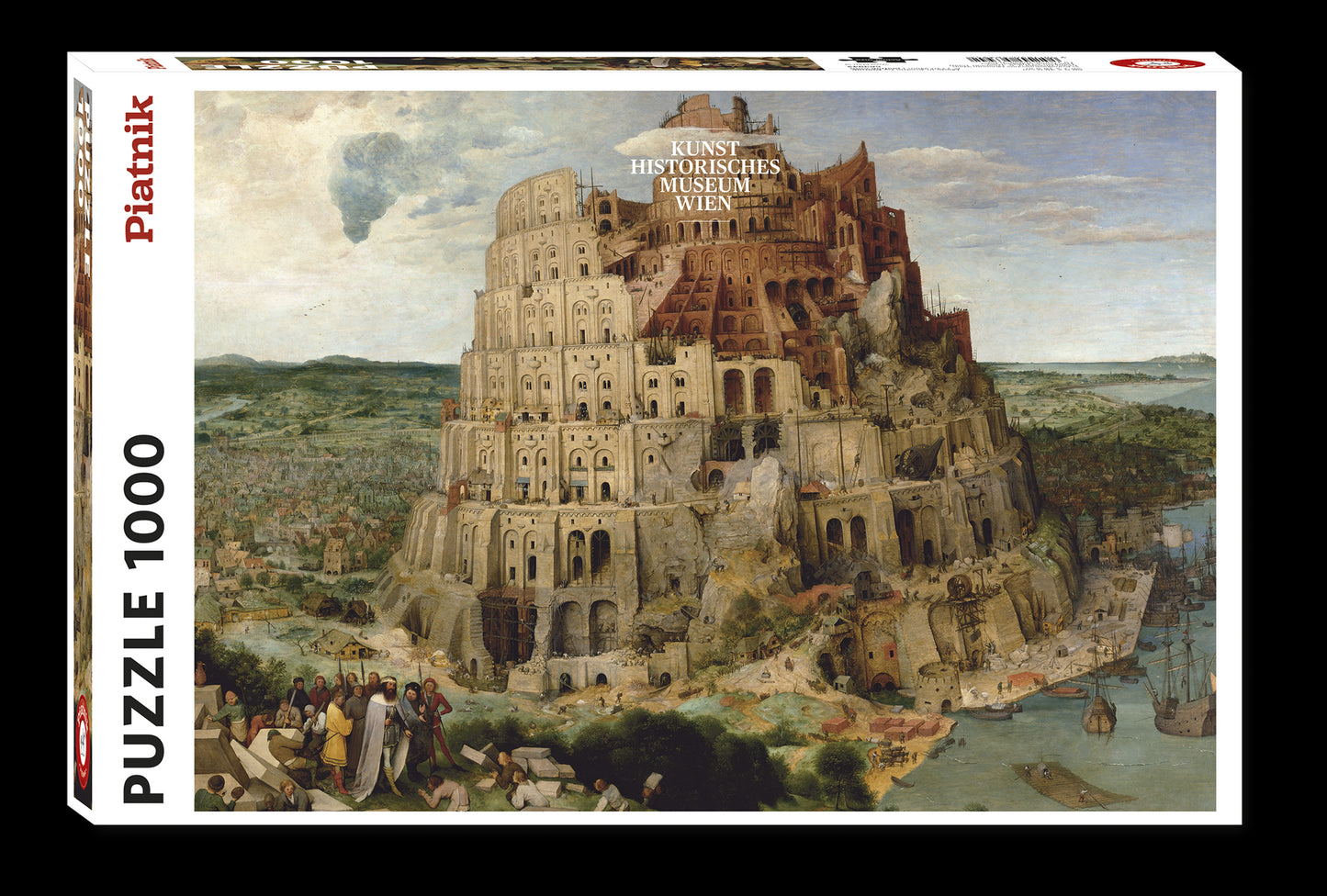 Bruegel - Tower of Babel 1000 Piece Jigsaw Puzzle