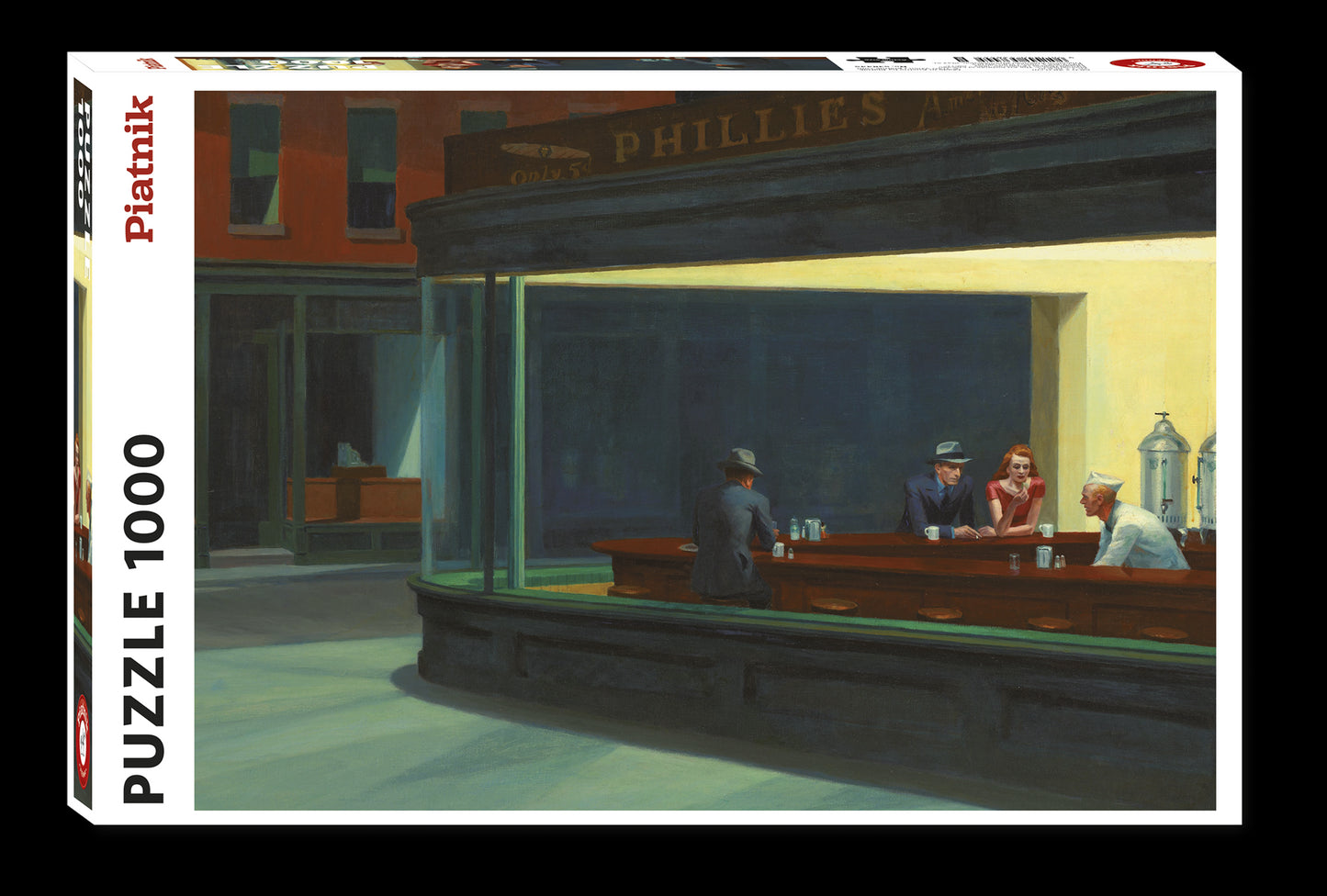 Hopper - Nighthawks 1000 Piece Jigsaw Puzzle