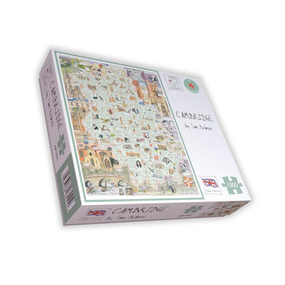 Tim Bulmer's Map of Cambridge 1000 Piece Jigsaw Puzzle