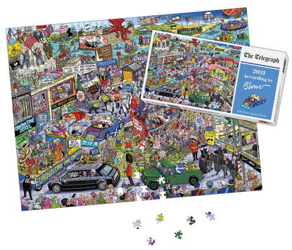 2021 According to Blower Telegraph Jigsaw Puzzle