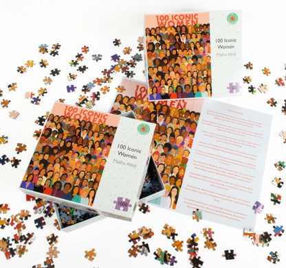 100 Iconic Women - 500 Piece Jigsaw Puzzle