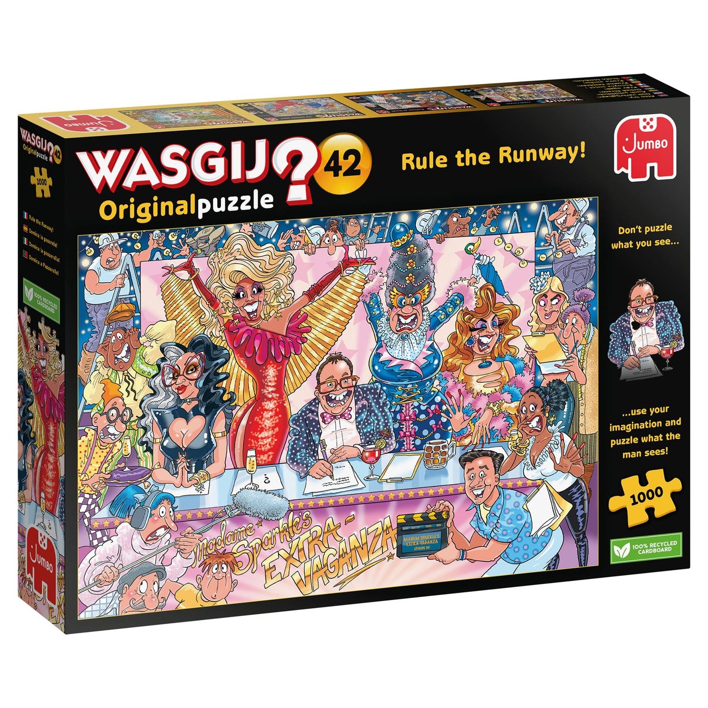 WASGIJ? Original 42 Rule the Runway! 1000 Pieces Jigsaw Puzzle