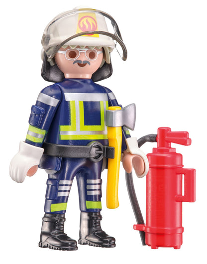 Playmobil: The Fire Department Puzzle & Play 40 Piece Jigsaw Puzzle free figure