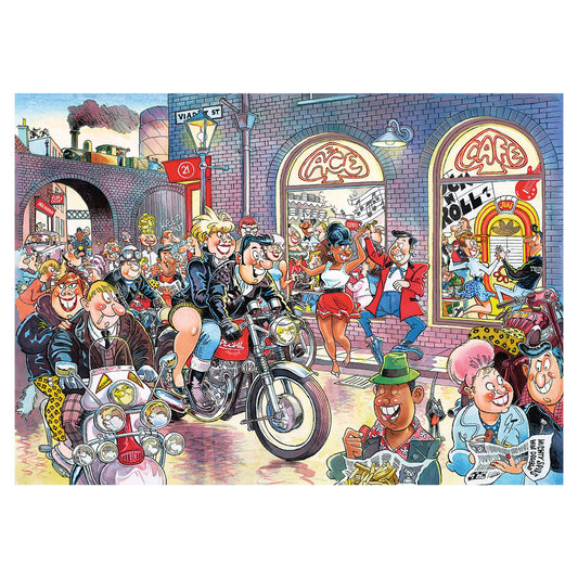 Wasgij Retro Destiny 7 Rock around the Clock! 1000 Piece Jigsaw Puzzle