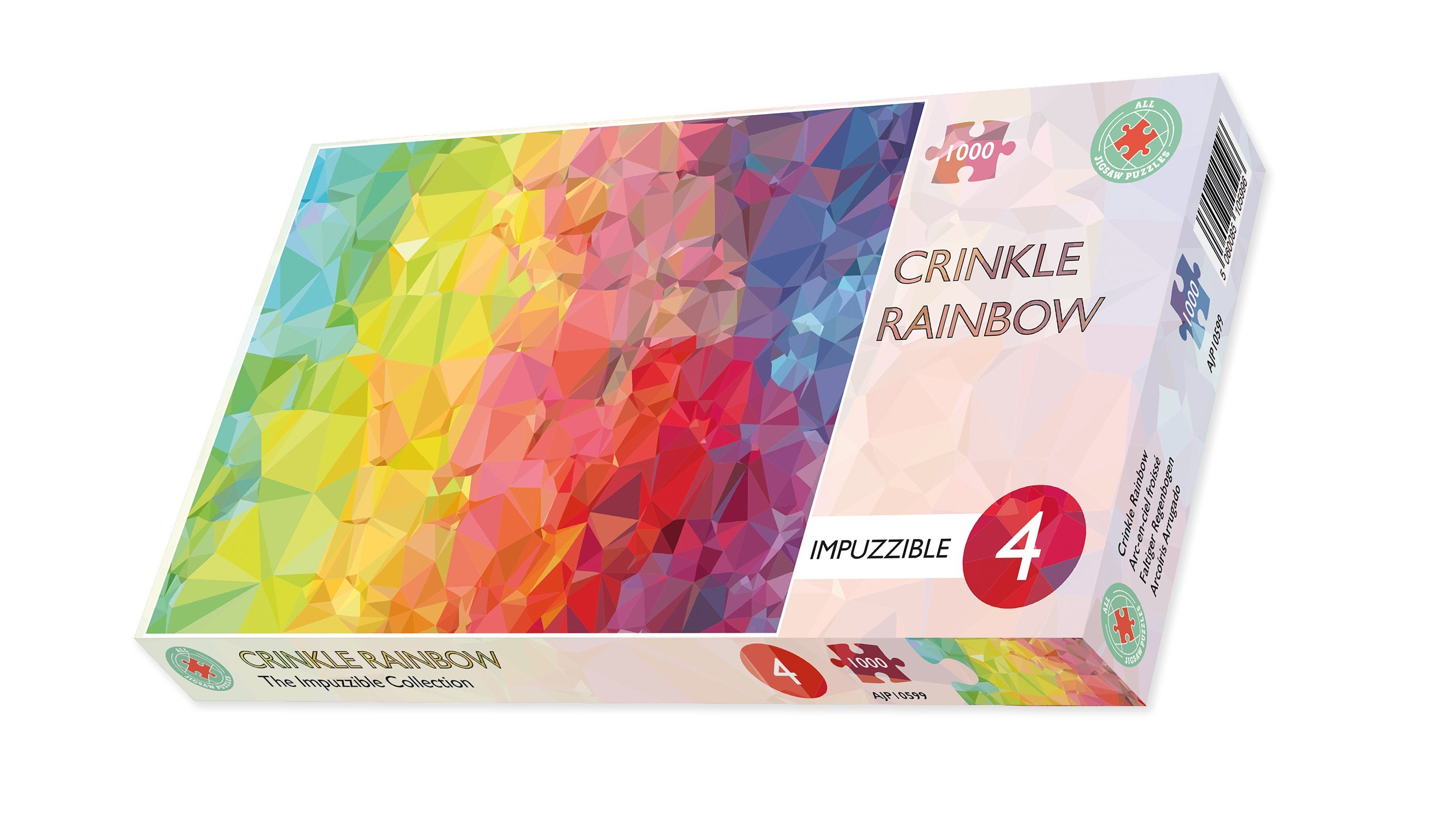 Crinkle Rainbow - Impuzzible No.4 - Impuzzible Jigsaw Puzzle – All