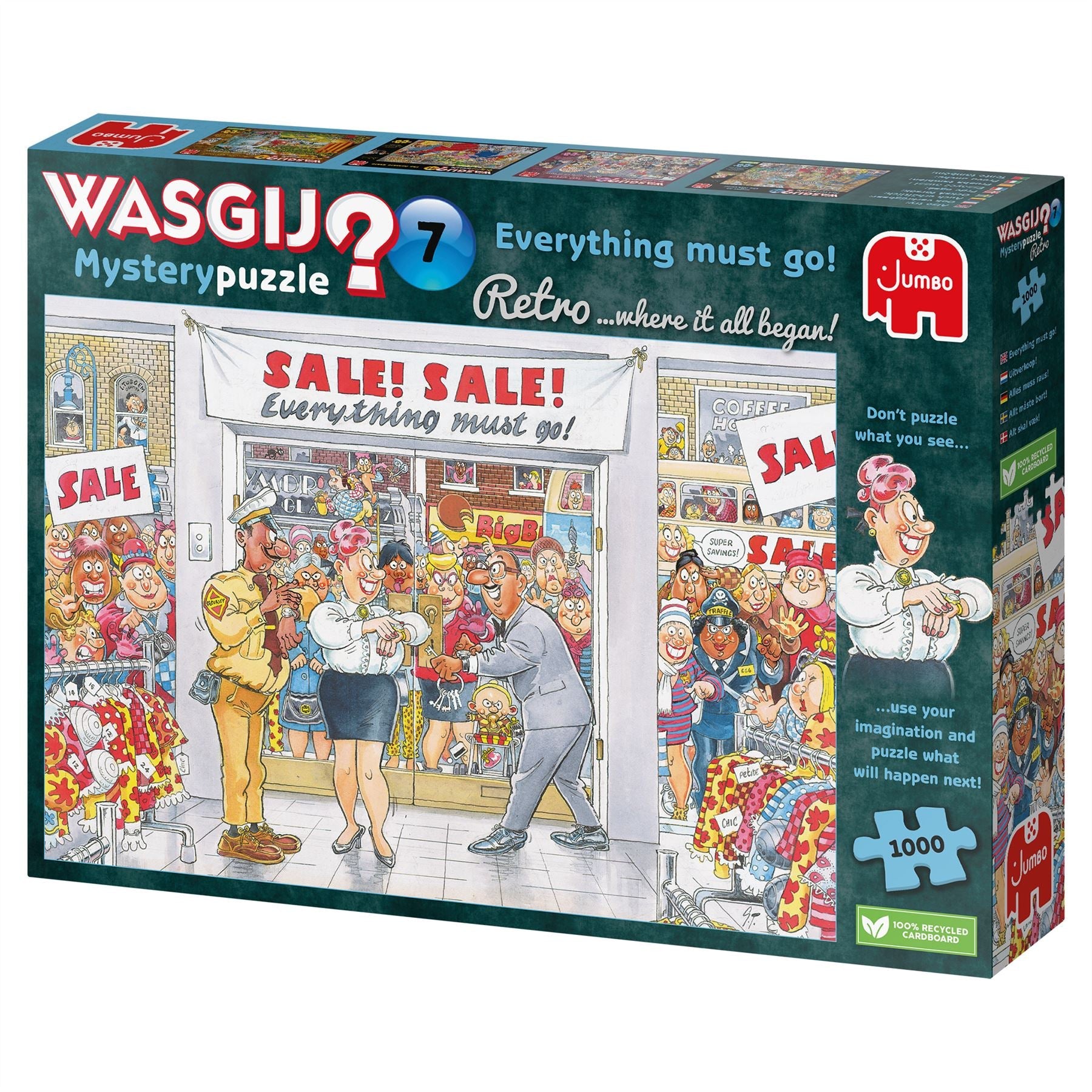 New Puzzles - Retro 3's - Wasgij