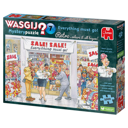 Wasgij Retro Mystery 7 Everything Must Go! 1000 Piece Jigsaw Puzzle