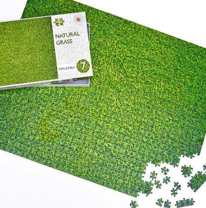 Natural Grass - Impuzzible No.7 - 1000 or 500 Piece Jigsaw Puzzle