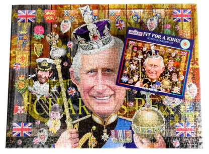 Mike Jupp - 'Fit for a King' 1000 Piece Jigsaw Puzzle