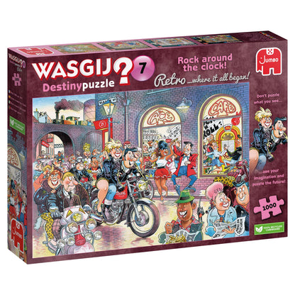 Wasgij Retro Destiny 7 Rock around the Clock! 1000 Piece Jigsaw Puzzle