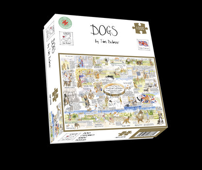 Dogs - Tim Bulmer 1000 piece jigsaw puzzle