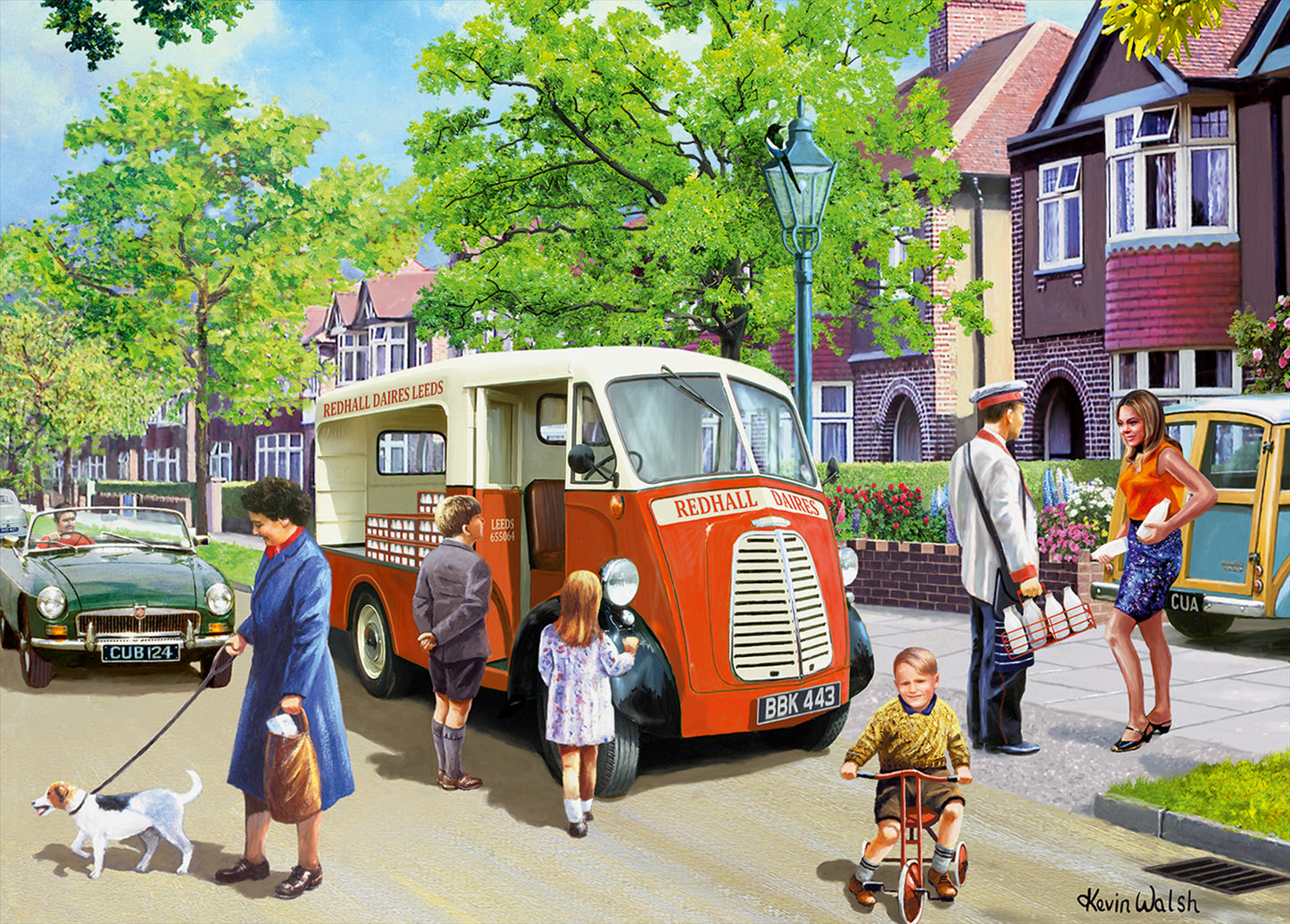 Falcon de luxe The Milkman 1000 Piece Jigsaw Puzzle