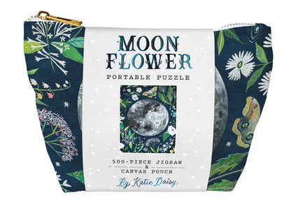 Moonflower 500 Piece Portable Jigsaw Puzzle