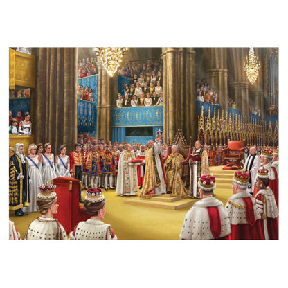 The Kings Coronation 1000 Piece Jigsaw Puzzle