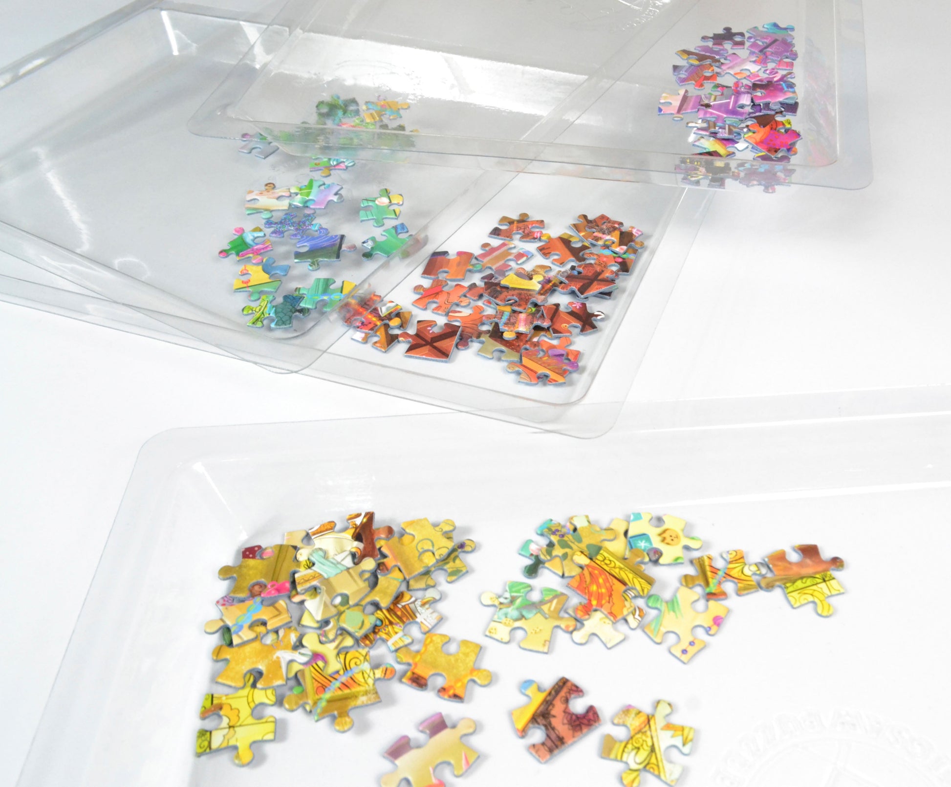 Stackable Plastic Jigsaw Puzzle Jigsaw Puzzle Sorting Storage Trays - China  Puzzle Tray and Puzzle Sorting Trays price
