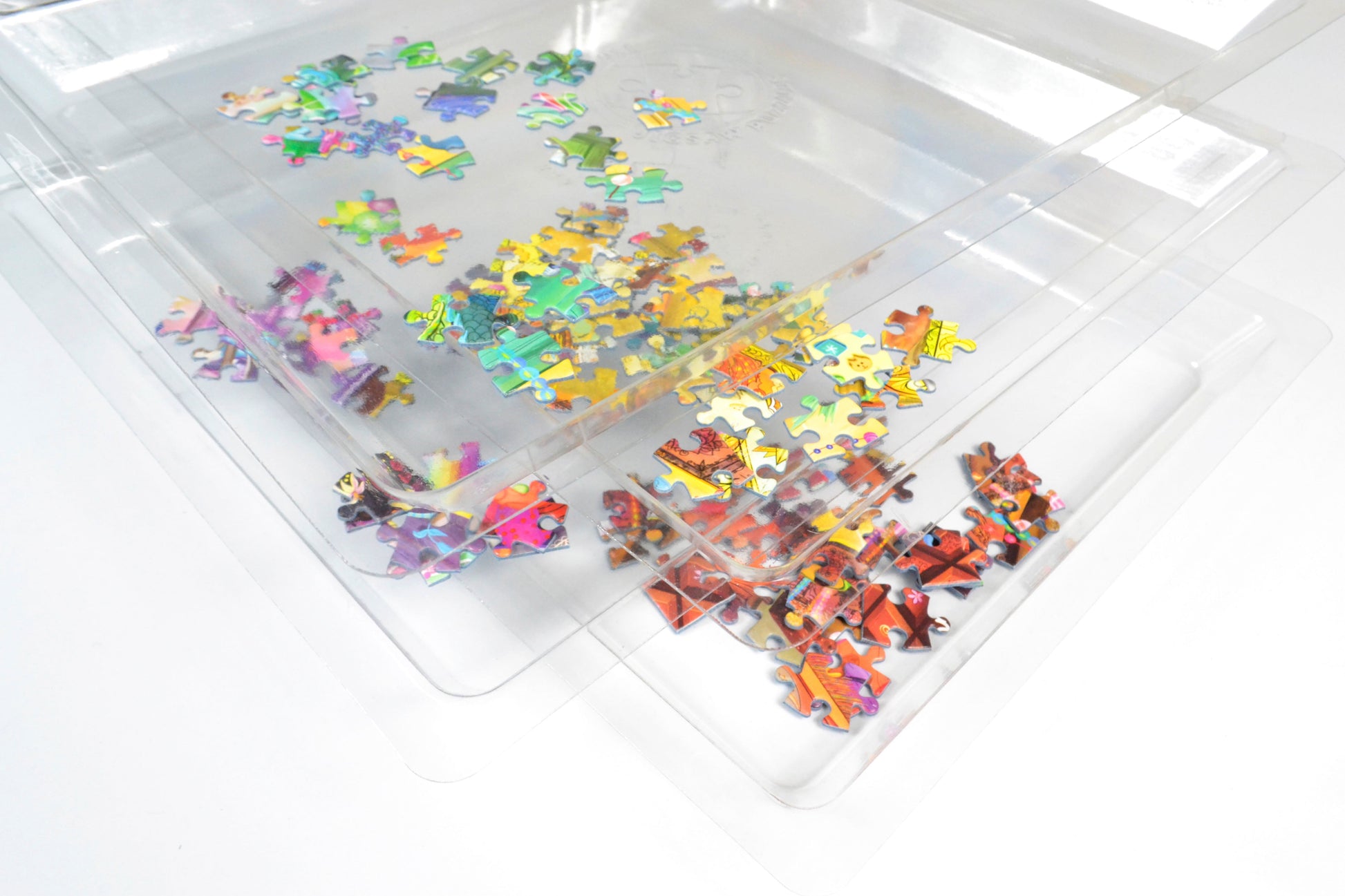 PUZZLE SORTING TRAYS Stackable Jigsaw Sorters Large Tray Pack of 8