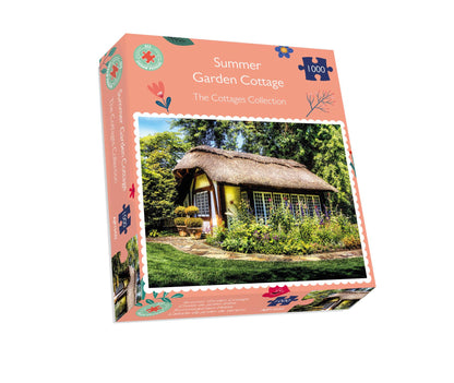 Summer Garden Cottage 1000 Piece Jigsaw Puzzle