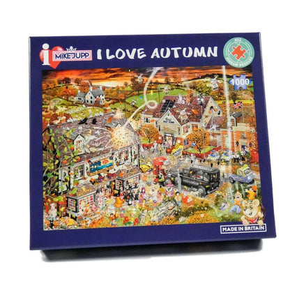 Mike Jupp I Love Autumn 1000 Piece Jigsaw Puzzle